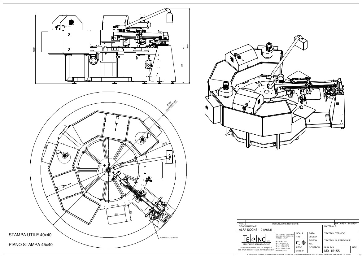 Alfa-dry layout